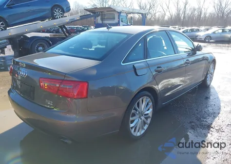 2013 Audi A6 3.0T Premium z USA, uszkodzony, nr VIN WAUGGAFC3DN132404